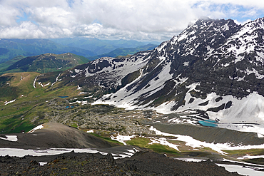 Mountain landscape, Upper Khevsureti region, Georgia