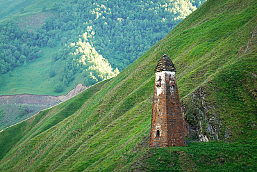 Mountain landscape, Khevsureti region, Georgia