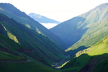 Mountain landscape, Khevsureti region, Georgia