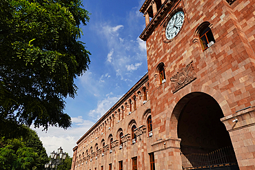 Architecture in central Yerevan, the capital of Armenia, Armenia