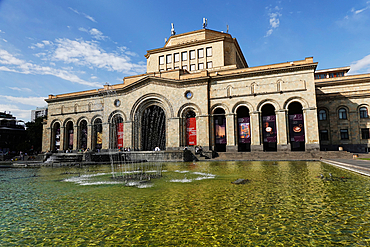 Architecture in central Yerevan, the capital of Armenia, Armenia