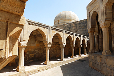 The Palace of the Shirvanshahs, a 15th-century palace built by the Shirvanshahs and described by UNESCO as 'one of the pearls of Azerbaijan's architecture'. It is located in the Old City of Baku, Azerbaijan