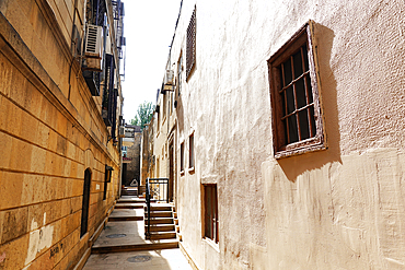 Architecture in central Baku, Azerbaijan