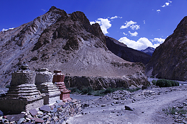 Scenery in the Markha Valley, Zanskar Range, Ladakh, India