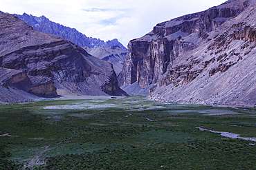 Mountain scenery in a remote region of eastern Ladakh, India