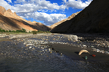 Mountain scenery, Zanskar Range, Ladakh, India