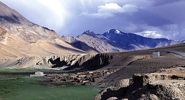 Remote nomadic settlement, Ladakh, India