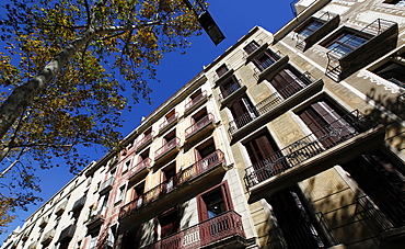 Las Ramblas, central Barcelona, Catalonia, Spain, Europe