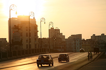 Old Russian cars, Havana, Cuba, West Indies, Central America