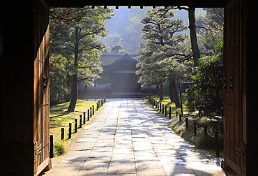 Inner sanctum of the Sankeien Garden, Yokohama, Tokyo, Japan, Asia