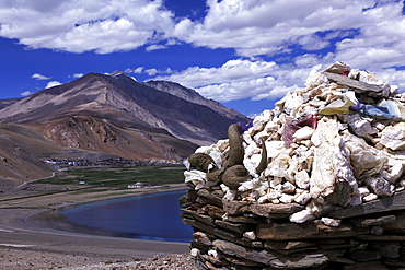 Tso Mori lake, southeast Ladakh, India, Asia