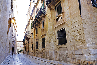 Street in Mdina (The Silent City), Malta, Europe