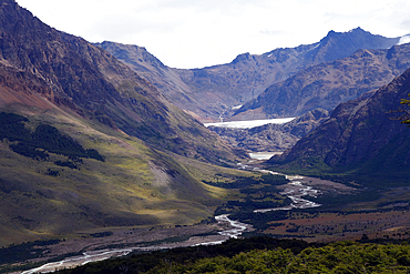 The backcountry beyond El Chalten, Argentine Patagonia, Argentina, South America