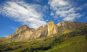 Tsaranoro Massif, southern Madagascar, Africa