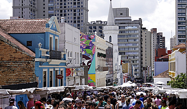 Central Curitiba, state of Parana, south Brazil, South America