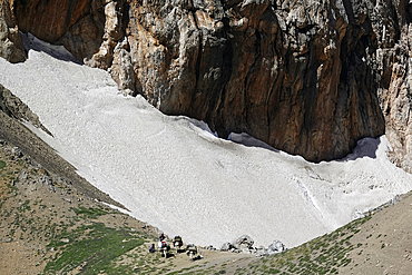 The remote and spectacular Fann Mountains, part of the western Pamir-Alay, Tajikistan, Central Asia, Asia