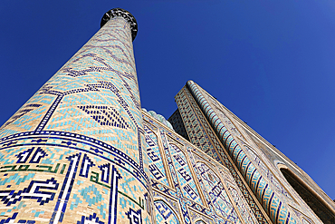 The world-famous Islamic architecture of Samarkand, UNESCO World Heritage Site, Uzbekistan, Central Asia, Asia