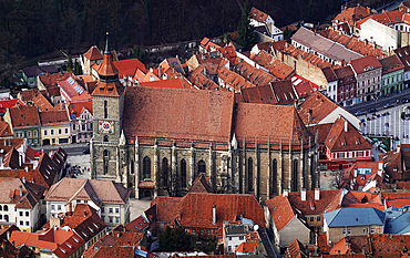 The Black Church of Brasov, Transylvania, Romania