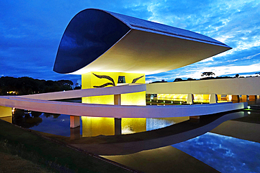 Modern architecture in central Curitiba, Brazil