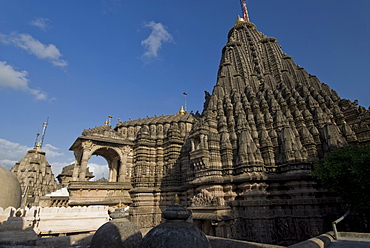 Jain temples, Satrunjaya, Gujarat, India, Asia