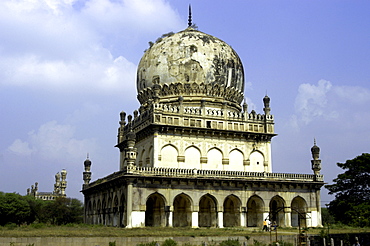 Qutab Shahi Tombs, Hyderabad, Andhra Pradesh, India, Asia