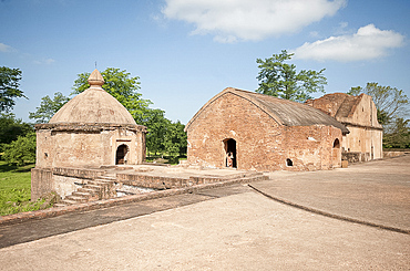 Talatal Ghar, 18th century palace, originally built as an army base in Rangpur, capital of the Ahom kingdom, Sivasagar, Assam, India, Asia