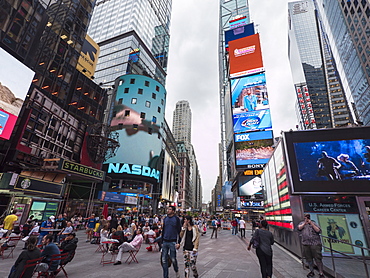 Times Square, Theatre District, Midtown, Manhattan, New York City, New York, United States of America, North America