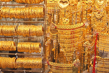 The Gold Souk, Deira, Dubai, United Arab Emirates, Middle East