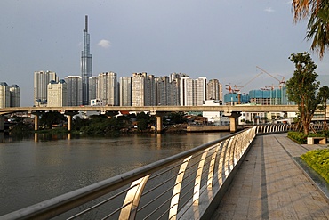 New apartment buildings, Ho Chi Minh City, Vietnam, Indochina, Southeast Asia, Asia