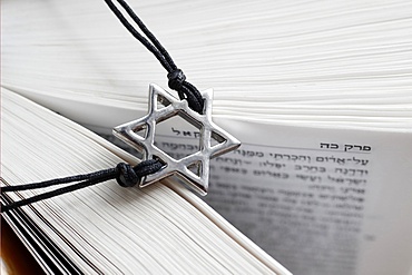 Torah and Star of David, two symbols of Judaism, Vietnam, Southeast Asia, Asia