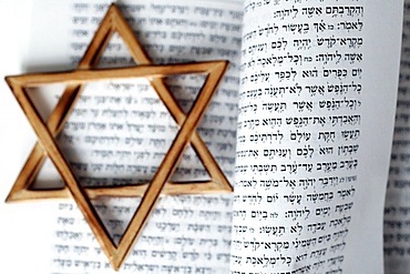 Torah and Star of David, two symbols of Judaism, Vietnam, Southeast Asia, Asia