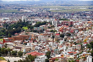 Panorama of Antananarivo city, Antananarivo, Madagascar, Africa