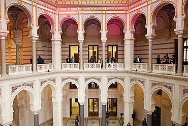 Rebuilt City Hall and National Library, Sarajevo, Bosnia and Herzegovina, Europe