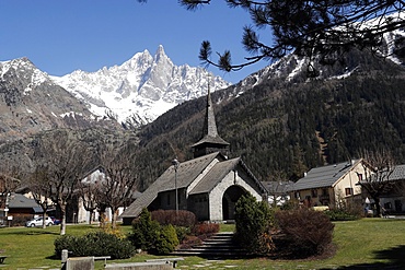 Chapel of Praz, Haute-Savoie, French Alps, France, Europe