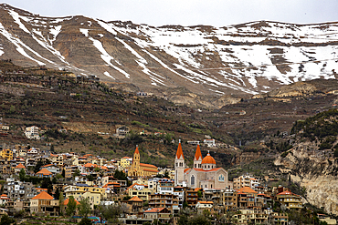 Bcharre (Bsharri), town in northern Lebanon, Middle East