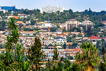 Buildings in Kigali, Rwanda, Africa