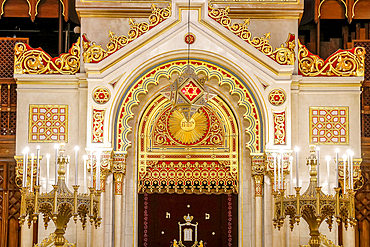 Torah Ark, Great Synagogue of Budapest, Hungary, Europe