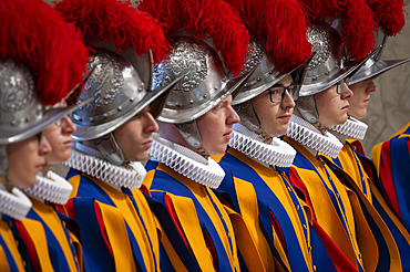 Monday, May 6, 2023. Tthe Holy Mass for the swearing-in of the new Pontifical Swiss Guard in Saint Peter's Basilica.