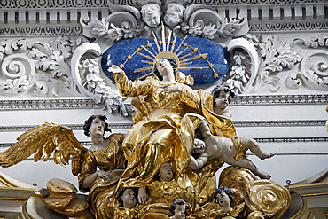 Visitationist Church. The Assumption of Mary into Heaven. Warsaw. Poland.