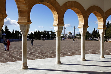 Mausoleum of Habib Bourguiba, Monastir, Tunisia, North Africa, Africa