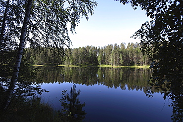 Lake Pihlajavesi, Punkaharju Nature Reserve, Savonlinna, Savonia, Finland, Scandinavia, Europe