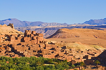 Old ksar of Ait Benhaddou, UNESCO World Heritage Site, Morocco, North Africa, Africa