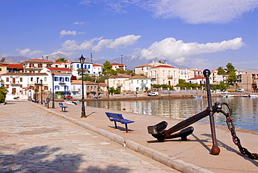 The harbor of Galaxidi, Greece, Europe