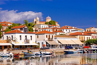 The harbor of Galaxidi, Greece, Europe