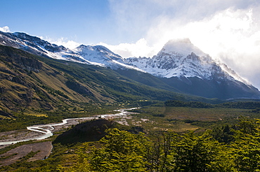 Mount Fitzroy, El Chalten, Los Glaciares National Park, UNESCO World Heritage Site, Patagonia, Argentina, South America