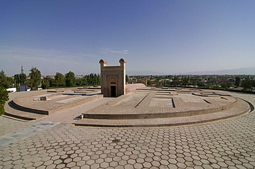 Ulugh Beg's Observatory, UNESCO World Heritage Site, Samarkand, Uzbekistan, Central Asia