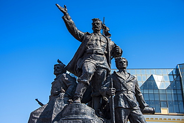 Monument to the Fighters for Soviet Power, Vladivostok, Russia, Eurasia