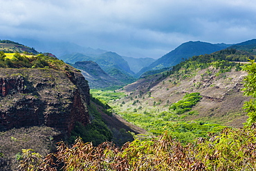 Hanapepe Valley lookout, Kauai, Hawaii, United States of America, Pacific