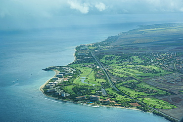 Aerial of Maui, Hawaii, United States of America, Pacific