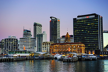 Skyline of Auckland, North Island, New Zealand, Pacific